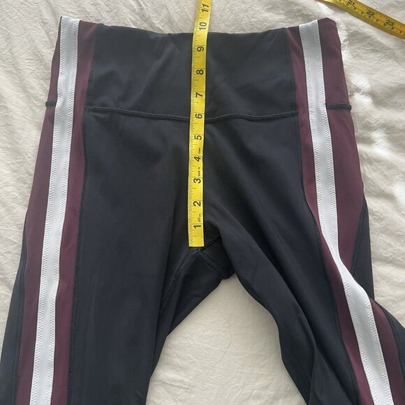 Athleta Crunch 7/8 Tights Womens Small Multicolor Activewear Workout Gym Mom - Picture 6 of 7